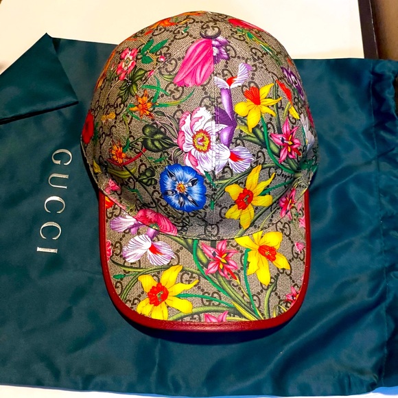 gucci flora cap